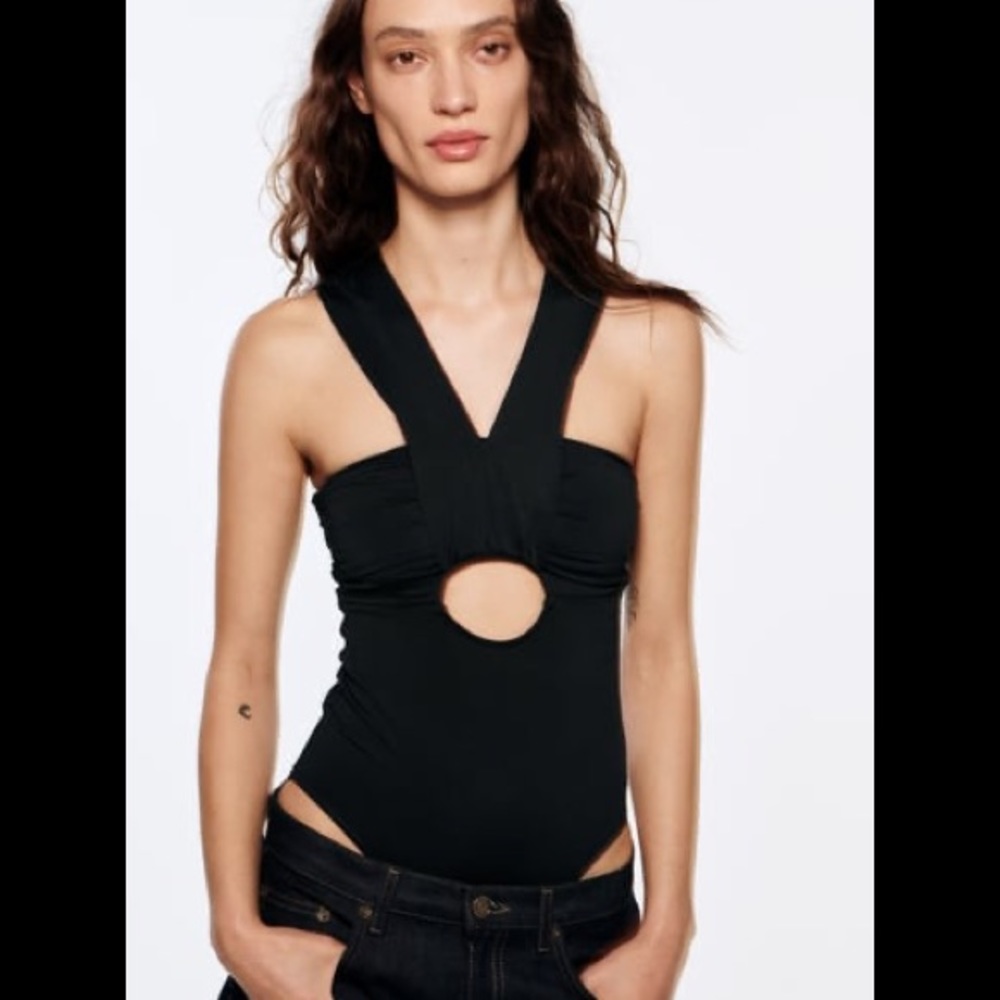 Zara Black Bodysuit